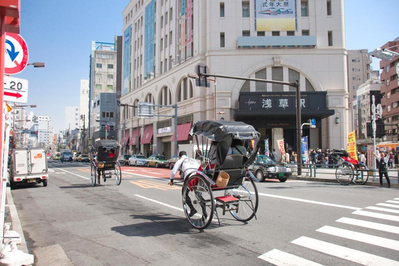 Ikidane Residential Hotel Asakusabashi طوكيو المظهر الخارجي الصورة